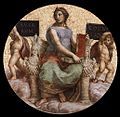 Raphael (1483–1520), Filosofia, afresco feito entre 1509 and 1511. localizado na Stanza della Segnatura, Palácio Pontífice, Vaticano.<br><br> Palavras-chave: Raphael, filosofia, Vaticano, afresco
