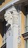 Alegoria da filosofia, esculpida por Walter Runeberg (1838-1920), na parede da Biblioteca Nacional da Finlândia. <br><br> Palavras-chave: Runeberg, arte, parede, biblioteca, Finlância, escultura, filosofia