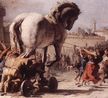O Cavalo de Troia, por Giovanni Domenico Tiepolo.