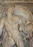 Aquiles na corte do rei Nicomedes, estátua em mármore (240 d.C.).