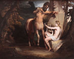 A Educação de Aquiles (ca. 1772), de James Barry.<br><br> Palavras-chave: Aquiles, educação, mitologia, arte, mito.