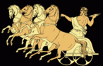 Carruagem de Zeus, de Histórias dos Tragedistas Gregos (1879), de Alfred Church.