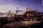 Acrópolis por Leon von Klenze.<br><br>Palavras-chave: Acrópole, altar, conselho, colina, cidade, Grécia, mito e filosofia