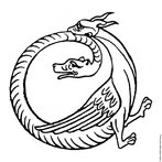 Ouroboros é um símbolo representado por uma serpente, ou um dragão, que morde a própria cauda. O nome vem do grego antigo: οὐρά significa "cauda" e βόρος, que significa "devora". Assim, a palavra designa "aquele que devora a própria cauda". O movimento do Ouroborus pode estar relacionado ao movimento do eterno retorno a sim mesmo ou ao movimento de superação, da Aufhebung.