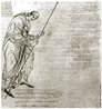 Remigius de Auxerre, Atena, século IX, Biblioteca Nacional da Áustria. A legenda identifica Atena como <em>Virgo armata descens, rerum sapientia, Pallas</em (Desce Palas, a virgem armada, a sabedoria das coisas). <br> <br> Palavras-chave: Atena, mito