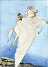 Belerofonte ou Bellerophontes foi um herói da mitologia grega. Ele era "o maior herói e matador de monstros, cuja maior façanha foi matar a Quimera. Orgulhoso dos seus feitos, decidiu voar até o Olimpo montando Pegasus, mas Zeus, ofendido, enviou uma vespa para picar Pegasus e ele caiu no chão, que por mando de Atena tornou-se macio, portanto Belerofonte não morreu com a queda, mas sim como um mendigo aleijado procurando Pegasus.  <br> <br> Palavras-chave: Belerofonte, Quimera, Ilíada, epinetrão, herói, mito, mitologia, estética