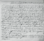 Manuscrito de Espinosa, datado de 27 de julho de 1656. Fonte: Arquivo comunidade judaica portuguesa em Amsterd. <br> <br> Palavras-chave: manuscrito, Espinosa, Spinoza, tica