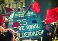 Manifestao do 25 de Abril de 1983 na cidade do Porto.<br><br>
Palavras-chave: revoluo, filosofia poltica