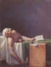 A Morte de Marat (1793), tela do pintor francs Jacques-Louis David (Museus Reais de Belas-Artes, Bruxelas).<br><br>Palavras-chave: Marat, revoluo, morte, poltica, filosofia poltica