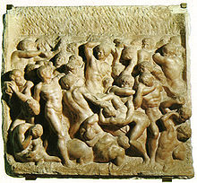 Michelangelo: Centauromaquia, c.1492. Casa Buonarroti, Florena.