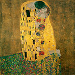 O beijo  um quadro do pintor austraco Gustav Klimt . Executada em leo sobre tela, medindo 180x180 centmetros, entre 1907 e 1908,  uma das obras mais conhecidas do Klimt, graas a um elevado nmero de reprodues.