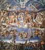 Michelangelo: O Juzo Final. Capela Sistina.