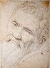 Daniele da Volterra: Retrato de Michelangelo, c, 1553. Museu Teyler, Haarlem.
