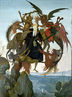 Atribuda a Michelangelo: Santo Antnio atormentado por demnios, c. 14871488. Museu de Arte Kimbell.