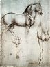 Estudo de um cavalo, dos dirios de Leonardo da Vinci  Royal Library, Castelo de Windsor.