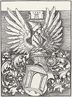 Xilogravura de Drer representando o braso da sua famlia.
