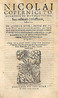 Folha de rosto do livro De revolutionibus orbium coelestium, de Nicolau Coprnico.