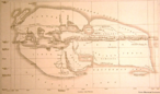 Reconstruo do sc. 19 do mapa do mundo feito por Eratstenes, mundo este at ento conhecido, c. 194 a.C. Eratstenes  tido tambm como o fundador da disciplina geografia. Ele publicou uma obra chamada Geogrfica (em grego: Γεωγραφικά, transl.: Geo̱grafik), na qual estabelece um vocabulrio prprio (tais como as palavras geografia e gegrafo) para a disciplina antes tida como apenas tcnica. Nessa obra Eratstenes afirma que Homero teria sido o primeiro gegrafo, em razo deste ltimo ter feito descries topolgicas e climticas de determinados locais e regies na antiguidade. Erasttenes associa Anaximandro com a origem da Cartografia, apesar de a tcnica ter sido originada em Mileto no sc. VI a.C. Na Geogrfica, que tinha trs volumes e que conta hoje com apenas 155 fragmentos, mencionados eminentemente por Estrabo e Plnio o velho, o autor utiliza de descries de viagens e expedies feitas por compatriotas, a maior parte desses viveu na poca de Alexandre o Grande, para formular o que seria um mapa do mundo existente na poca. <br><br> Palavras-chave: Eratstenes, astrologia, geografia, matemtica, conhecimento, Terra, mapa, aritmtica.