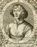 Nicolaus Copernicus Tornaeus Borussus Mathematicus, por Theodor de Bry e Jean-Jacques Boissard, 1597<br><b>Palavras-chave: Nicolau Copérnico, astrônomo, matemático, teoria heliocêntrica, Sistema Solar, Heliocentrismo