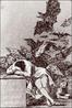 Goya escreveu: "O sonho autor. O seu único objectivo é banir idéias perigosas e generalizadas, e perpetuar através do trabalho do Caprichos testemunho sólido da verdade. "Goya começou a" caprichos "como uma saída para a criatividade e inventividade que ele não pode falar comandos. Obras profundamente pessoal que lidam com questões morais que são motivo de preocupação para pró-reforma do país no final dos intelectuais espanhóis do século XVIII. Considerada a obra-prima da sequela, "O sono da razão produz monstros" é uma das imagens mais famosas e mais estudada do Iluminismo na Espanha. O artista, dormindo, está prestes a ser invadido por criaturas noturnas perturbadoras: essas "idéias perigosas" representados por morcegos, corujas, linces e um gato preto. Uma coruja está tentando parar o sonhador ocioso pegando um porta-lápis. Na sua evocação do artista fazer ocioso nenhuma razão eo poder da sua própria imaginação, "O sono da razão produz monstros", lembra a obra de Albrecht Dürer, "Melancolia" (1514). Um comentarista anônimo no momento, o que obviamente era um Goya perto, escreveu o seguinte sobre o assunto: "A imaginação abandonada pela razão produz monstros impossíveis; quando está unida, é a mãe das artes e da fonte de suas maravilhas".